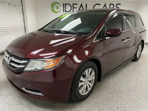 Red 2014 Honda Odyssey EX-L for sale in Mesa, AZ