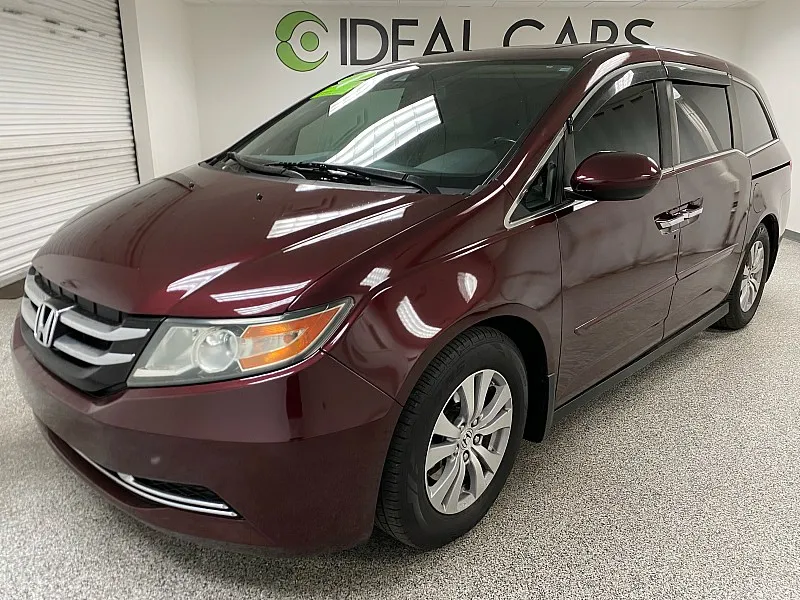 Red 2014 Honda Odyssey EX-L for sale in Mesa, AZ