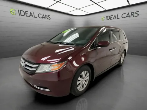 Red 2014 Honda Odyssey EX-L for sale in Mesa, AZ