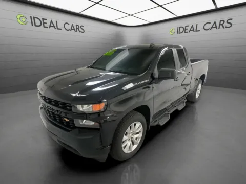 Black 2021 Chevrolet Silverado 1500 Double Cab 147" Custom for sale in Mesa, AZ
