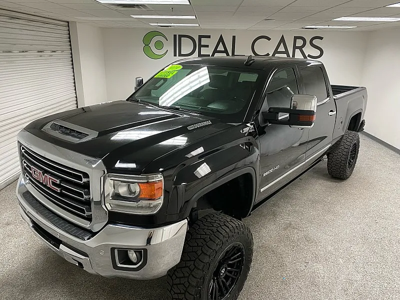 Black 2019 GMC Sierra 2500 Crew Cab SLT for sale in Mesa, AZ