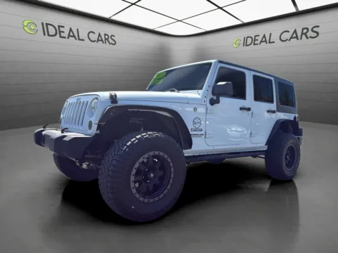 White 2017 Jeep Wrangler Unlimited Sport S for sale in Mesa, AZ