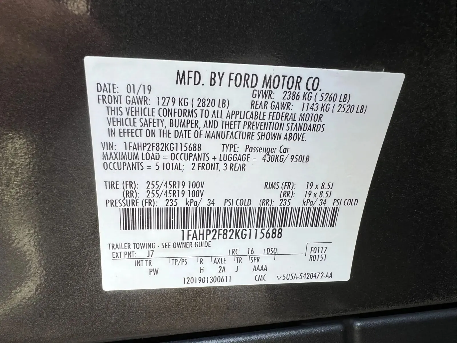 Ford Taurus photo 16