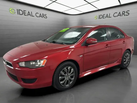 Red 2015 Mitsubishi Lancer ES for sale in Mesa, AZ