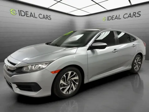 Silver 2018 Honda Civic EX for sale in Mesa, AZ