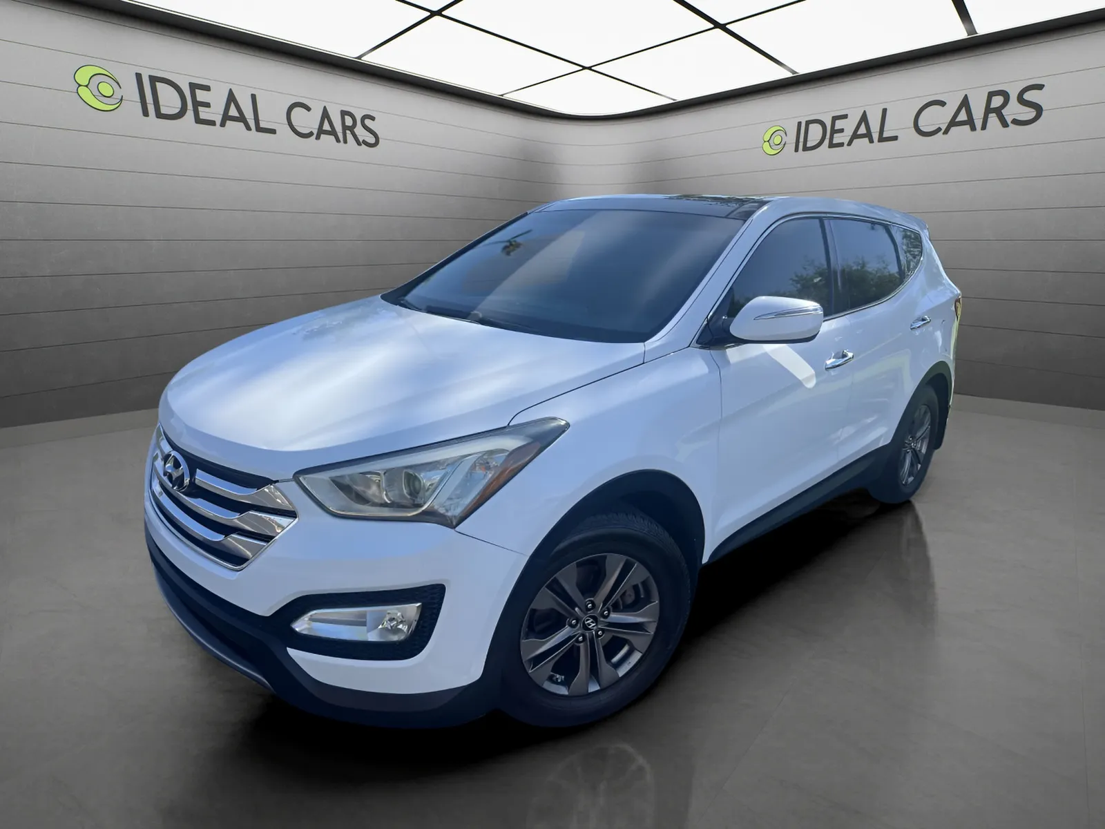 White 2013 Hyundai SANTA FE Sport 2.4L for sale in Mesa, AZ