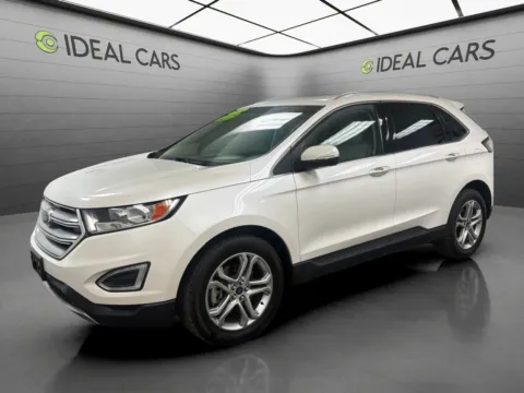 White 2015 Ford Edge Titanium for sale in Mesa, AZ