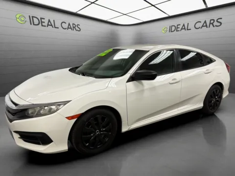 White 2017 Honda Civic LX for sale in Mesa, AZ