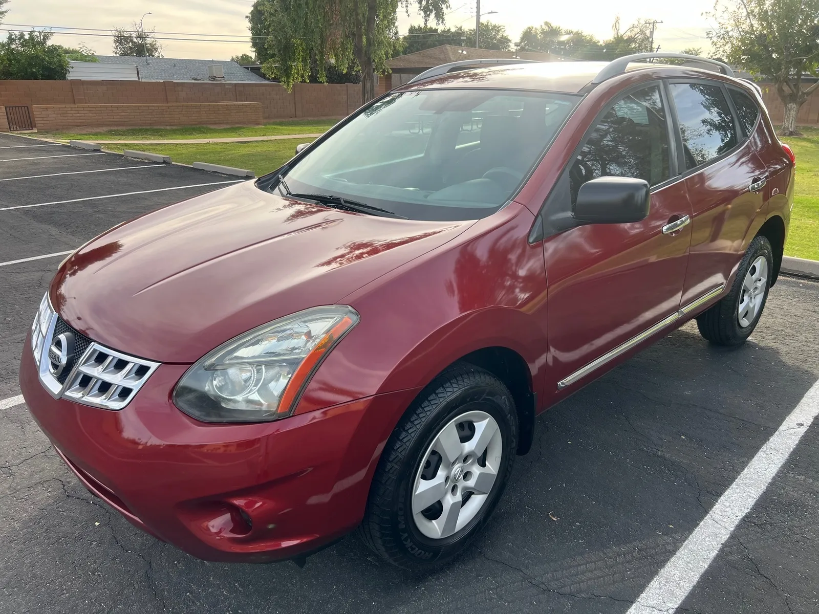 Red 2014 Nissan Rogue Select S for sale in Mesa, AZ