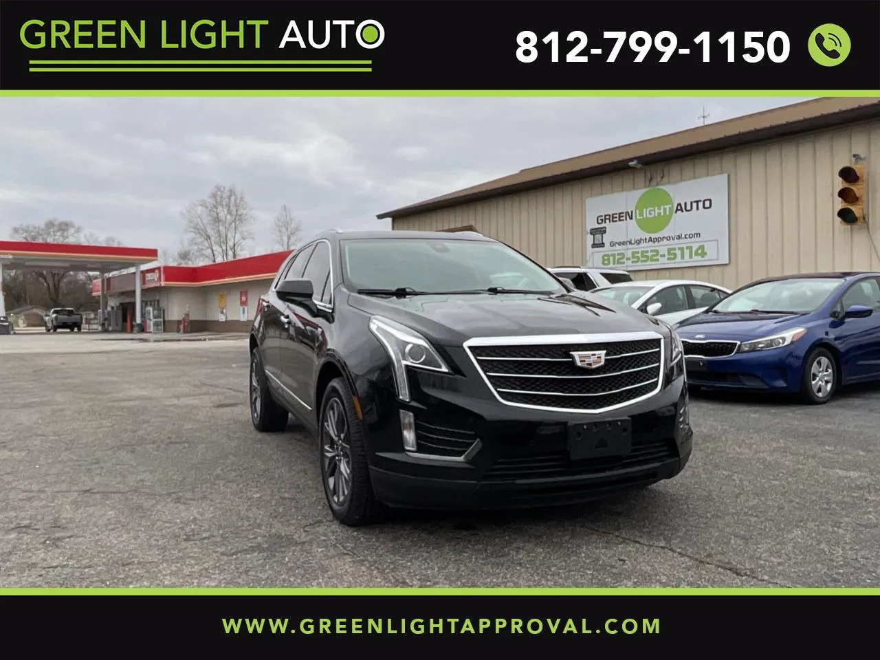 Black 2019 Cadillac Xt5 Luxury AWD for sale in Columbus, IN