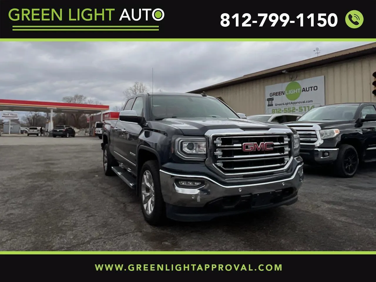 Gray 2018 Gmc Sierra 1500 SLT for sale in Columbus, IN