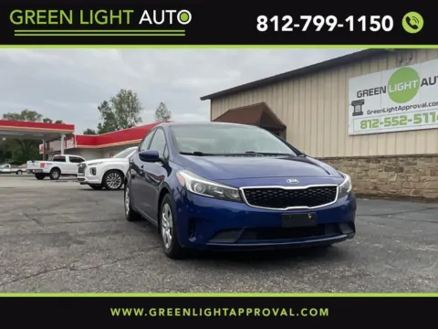 Blue 2017 Kia Forte LX for sale in Columbus, IN