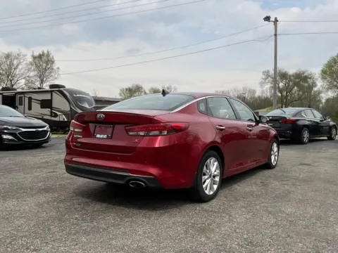 Another view of 2018 KIA Optima S for sale in Columbus, IN at Green Light Auto - Jonesville Road