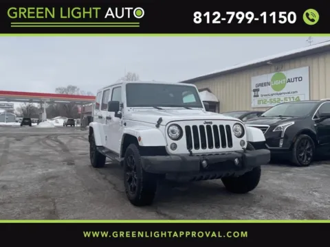 White 2018 Jeep Wrangler Jk Unlimited Altitude for sale in Columbus, IN