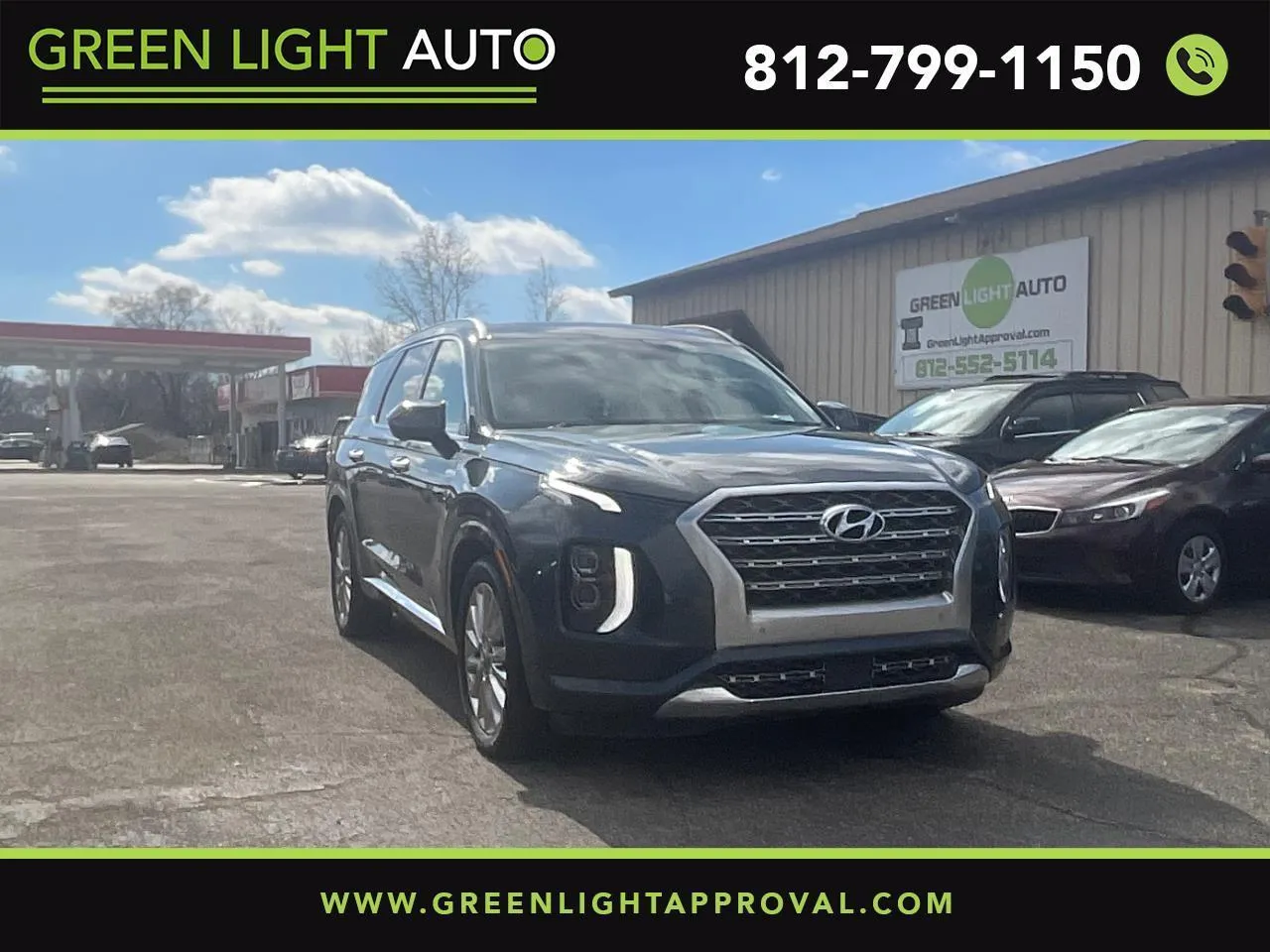 Gray 2020 Hyundai Palisade Limited for sale in Columbus, IN