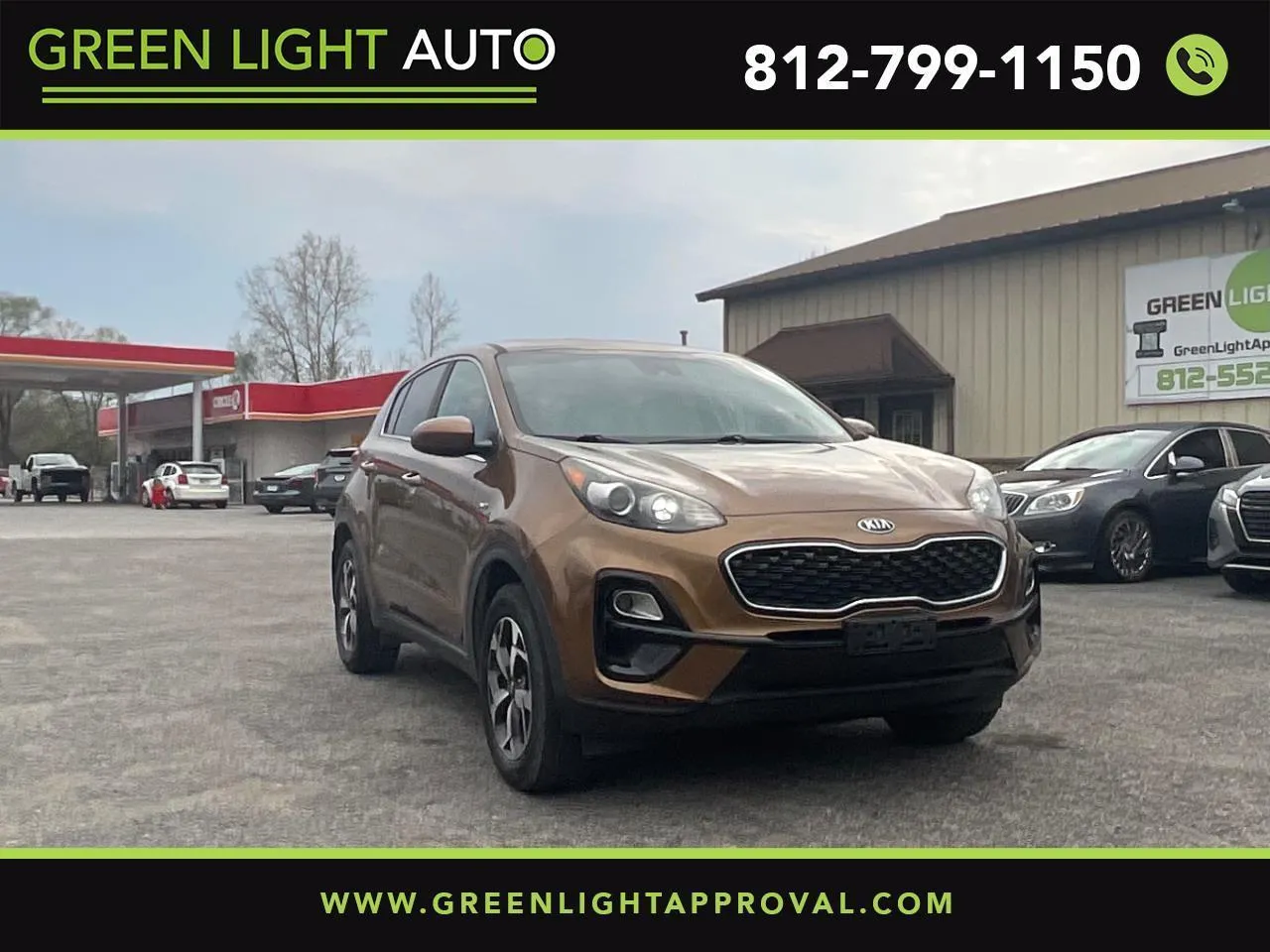 Brown 2020 KIA Sportage LX for sale in Columbus, IN