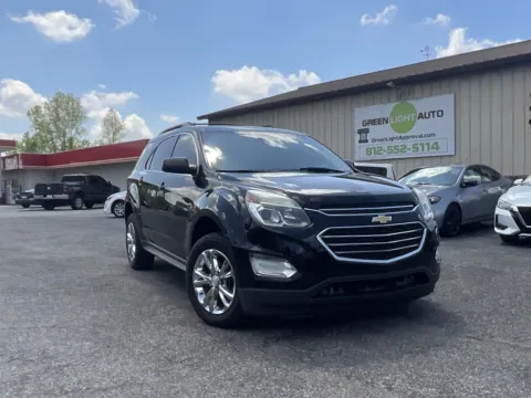 Black 2017 Chevrolet Equinox LT for sale in Columbus, IN