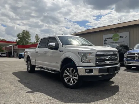 White 2016 Ford F-150 Lariat for sale in Columbus, IN