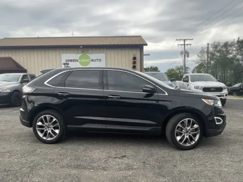 Another view of 2017 Ford Edge Titanium for sale in Columbus, IN at Green Light Auto - Jonesville Road