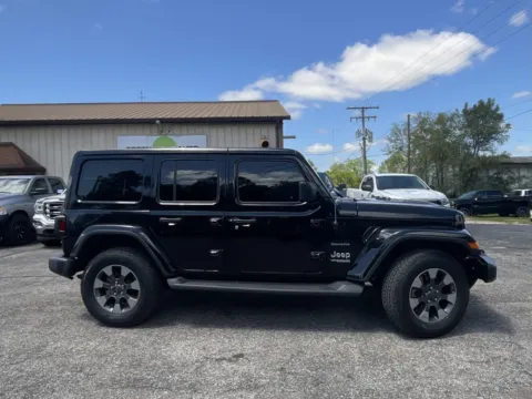 Another view of 2018 Jeep Wrangler Sahara for sale in Columbus, IN at Green Light Auto - Jonesville Road
