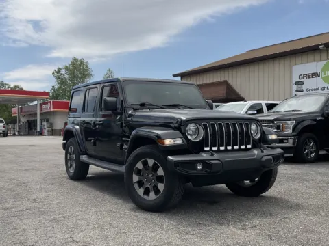 Photos of 2018 Jeep Wrangler Sahara for sale in Columbus, IN at Green Light Auto - Jonesville Road