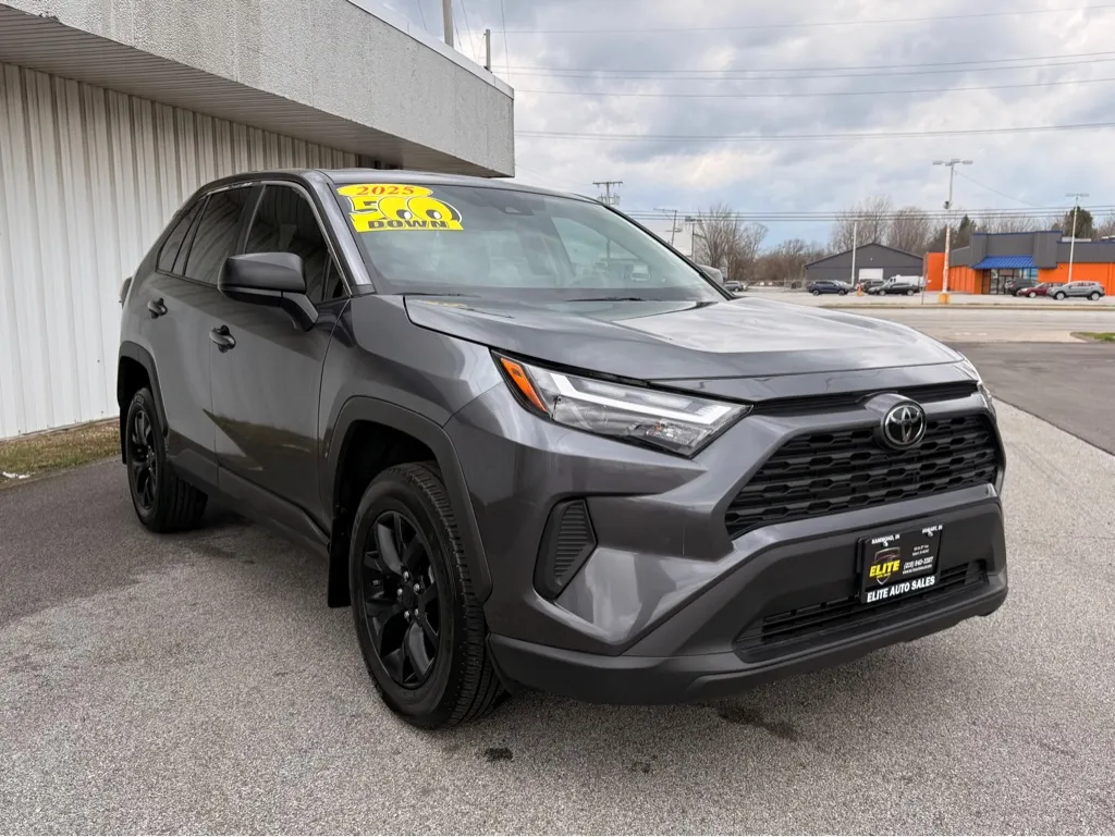 Black 2025 TOYOTA RAV4 LE for sale in Merrillville, IN