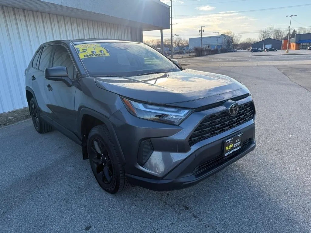 Black 2025 TOYOTA RAV4 LE for sale in Merrillville, IN