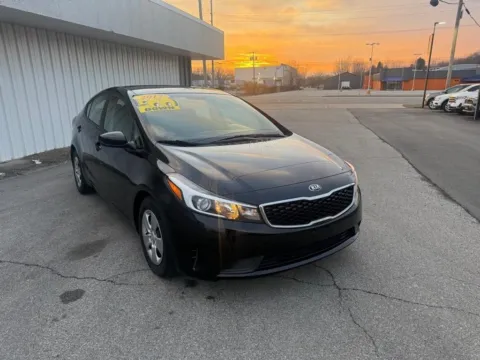 Black 2017 KIA FORTE LX for sale in Merrillville, IN