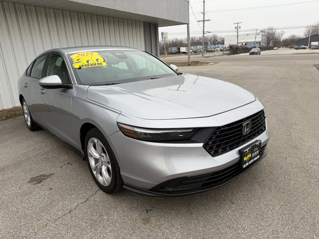 Silver 2025 HONDA ACCORD LX for sale in Merrillville, IN