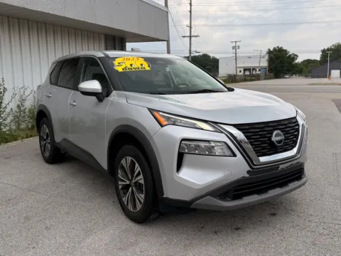 Silver 2023 NISSAN ROGUE SV for sale in Merrillville, IN
