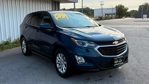 Blue 2019 CHEVROLET EQUINOX LT for sale in Merrillville, IN