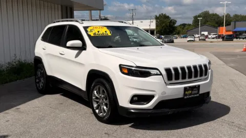 White 2020 JEEP CHEROKEE LATITUDE PLUS for sale in Merrillville, IN