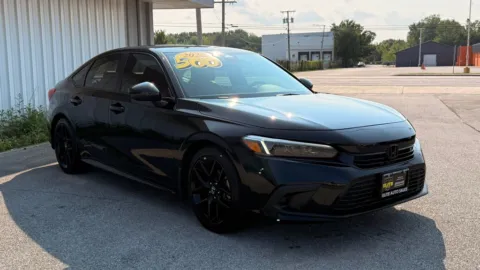 Black 2023 HONDA CIVIC SPORT for sale in Merrillville, IN