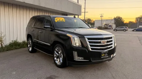 Black 2017 CADILLAC ESCALADE LUXURY for sale in Merrillville, IN