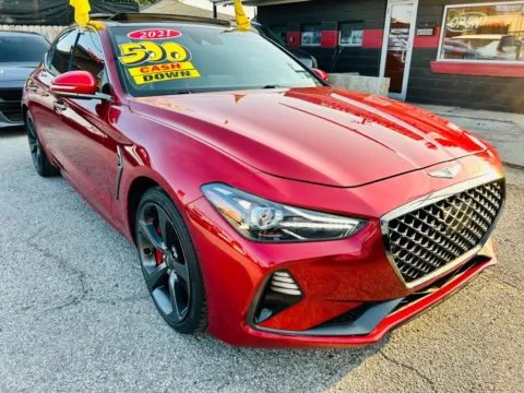 Red 2021 GENESIS G70 3.3T for sale in Hammond, IN