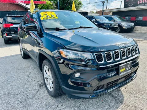 Black 2024 JEEP COMPASS LATITUDE for sale in Hammond, IN