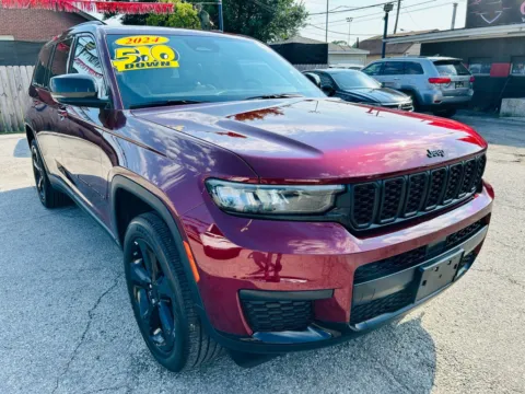 Red 2024 JEEP GRAND CHEROKEE LAREDO for sale in Hammond, IN