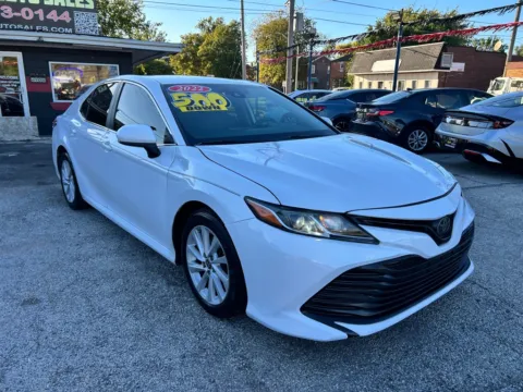 White 2022 TOYOTA CAMRY LE for sale in Hammond, IN