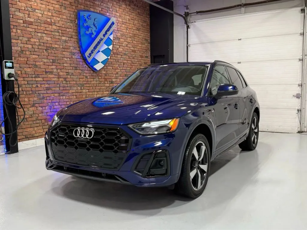 Blue 2022 Audi Q5 45 TFSI S line Premium Plus Sport Utility 4D for sale in Rochester, NY