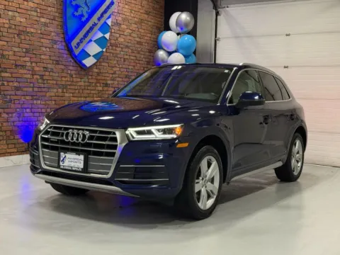 Blue 2019 Audi Q5 Premium Plus Sport Utility 4D for sale in Rochester, NY