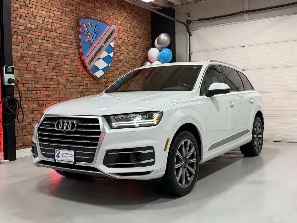 White 2018 Audi Q7 3.0T Premium Plus Sport Utility 4D for sale in Rochester, NY
