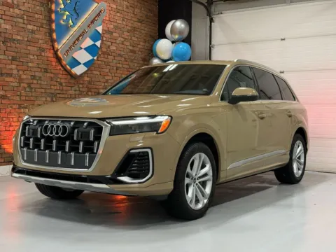 Beige 2025 Audi Q7 55 TFSI Premium Plus Sport Utility 4D for sale in Rochester, NY