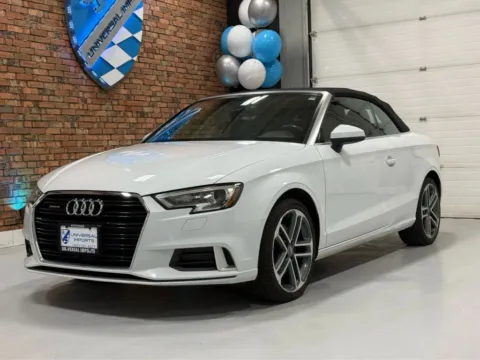 White 2017 Audi A3 Premium Cabriolet 2D for sale in Rochester, NY