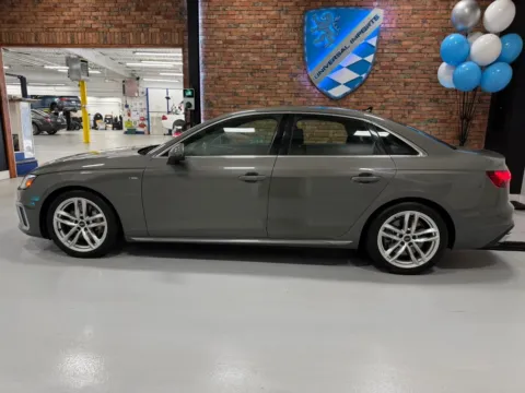 Photos of 2023 Audi A4 S line 45 TFSI Premium Plus Sedan 4D for sale in Rochester, NY at Universal Imports of Rochester