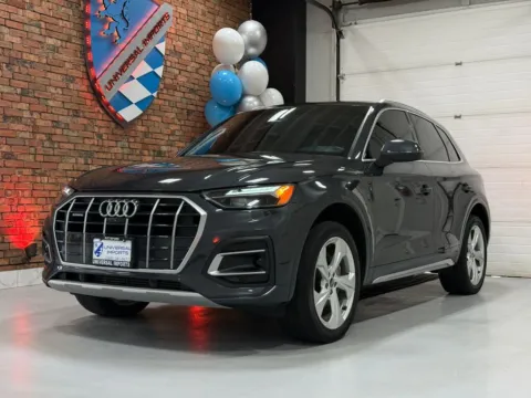 Gray 2021 Audi Q5 45 TFSI Premium Plus Sport Utility 4D for sale in Rochester, NY