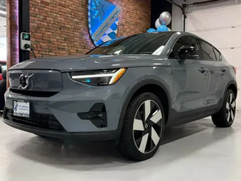 Gray 2023 Volvo C40 Recharge Ultimate Sport Utility 4D for sale in Rochester, NY