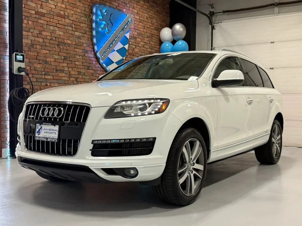 White 2015 Audi Q7 TDI Premium Plus Sport Utility 4D for sale in Rochester, NY