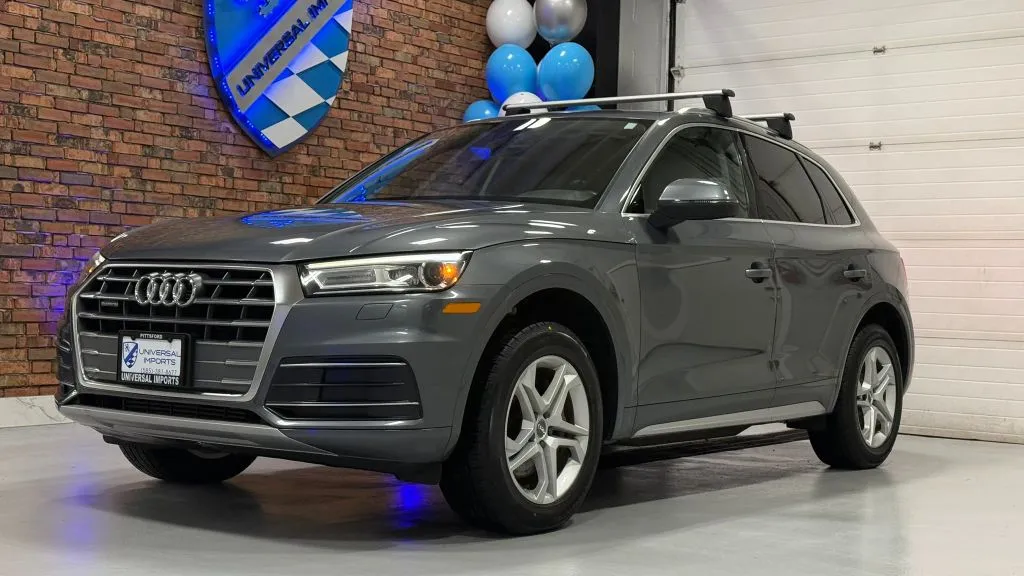 Gray 2019 Audi Q5 Premium Sport Utility 4D for sale in Rochester, NY