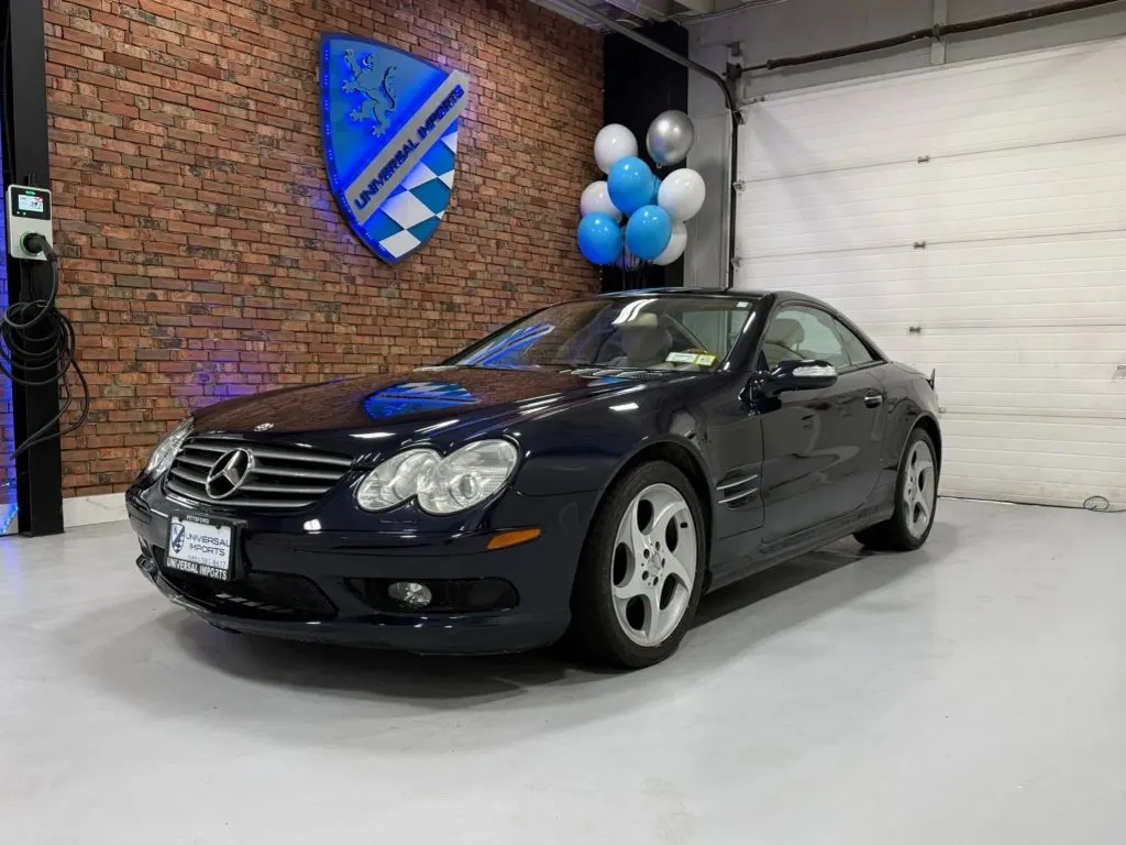 Blue 2005 Mercedes-Benz SL-Class SL 500 Roadster 2D for sale in Rochester, NY