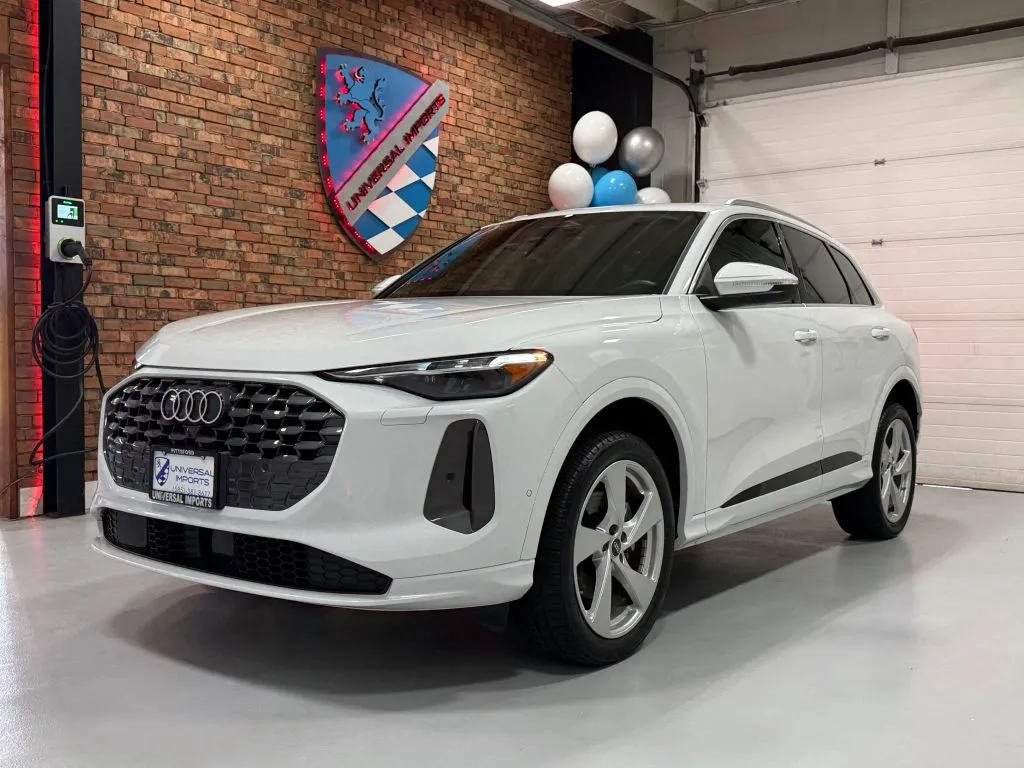 White 2025 Audi Q5 All-new TFSI Premium Plus Sport Utility 4D for sale in Rochester, NY